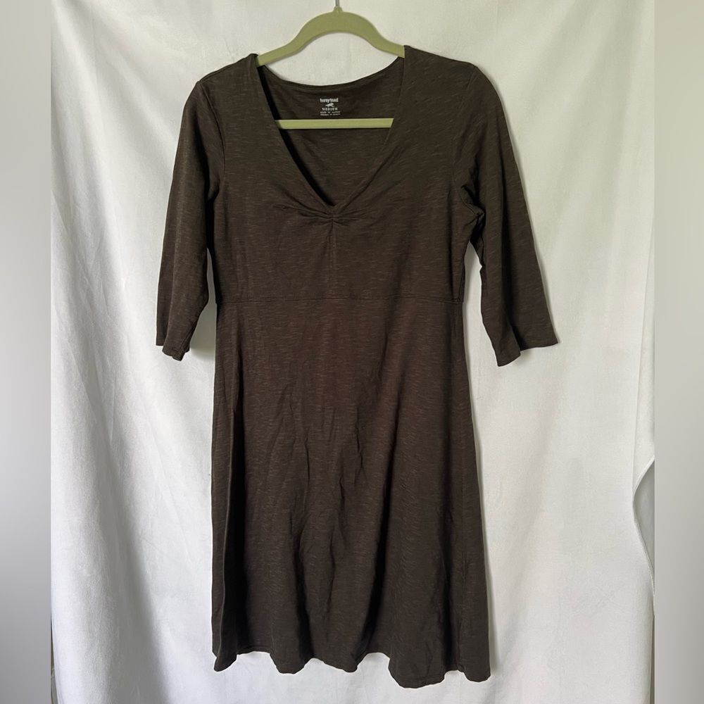 Horny Toad Rosalinda Brown Heather Dress size M